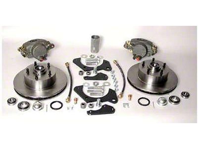 1965-1968 Chevy Front Disc Brake Kit At Spindle