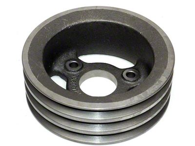 1965-1968 El Camino Crankshaft Pulley, Big Block With Power Steering,Triple Groove