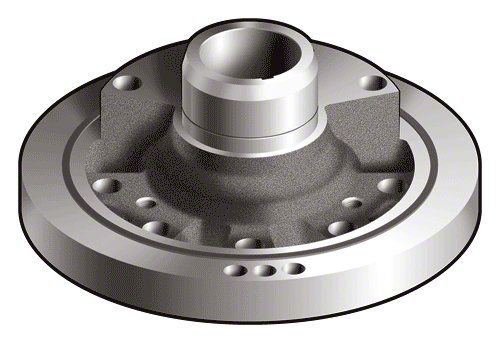 Ecklers Harmonic Balancer / 289 / 3 Bolt / 6-5/16 Diameter