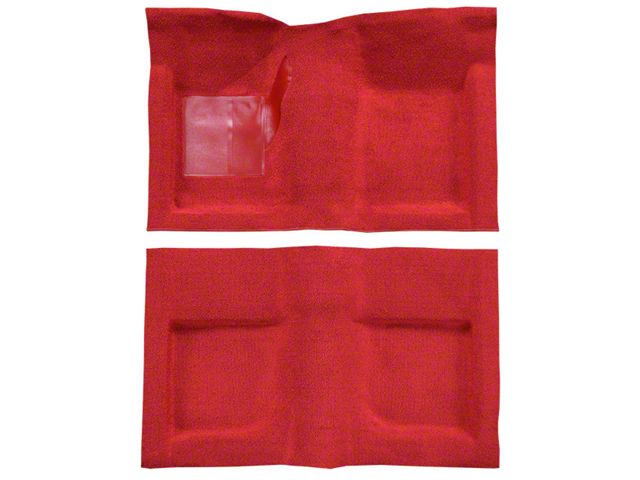 1965-1968 Mustang Convertible Molded Nylon Carpet Set with Mass Backing