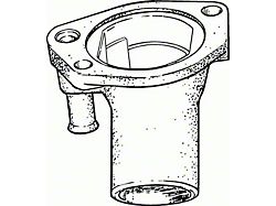 Thermostat Housing/ Concours (65-68 Mustang)