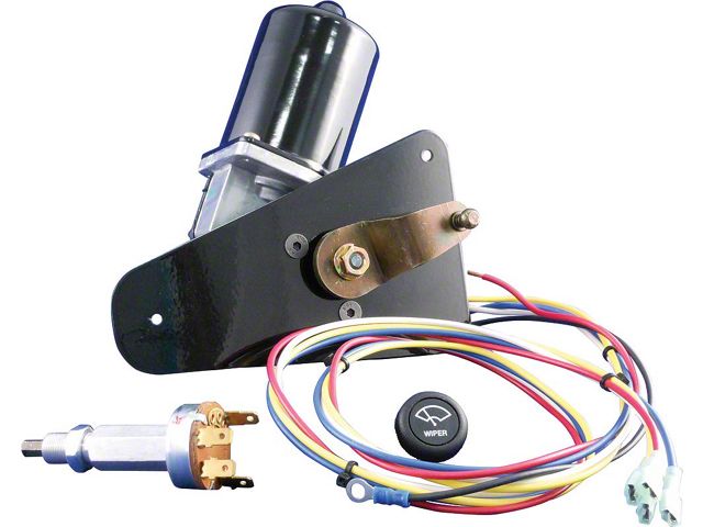 1965-1969 Full Size Chevy Electric Windshield Wiper Motor Upgrade Kit