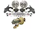 1965-1970 Chevy Front Drop Spindle Power Disc Brake Kit