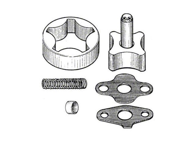 1965-1970 Mustang Oil Pump Rebuild Kit, 170/200 6-Cylinder