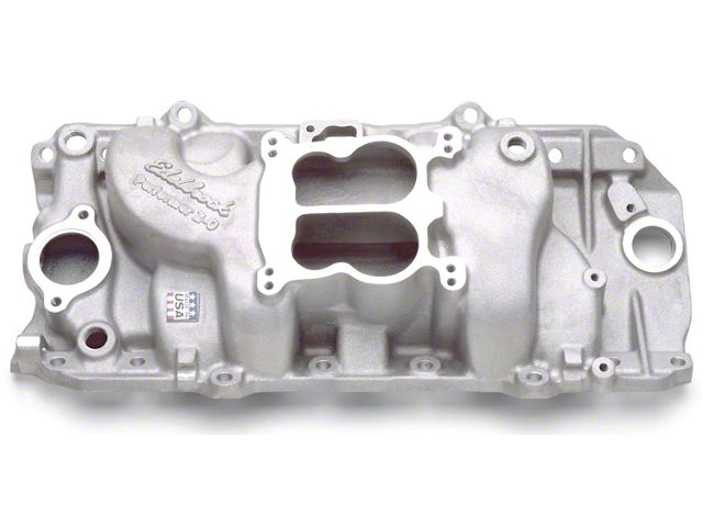 1965-1972 Chevelle Edelbrock Performer 2-O Intake Manifold for Big-Block Chevy w/Oval Port Heads