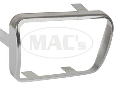 1965-1973 Mustang Brake Pedal Trim Ring for Manual Transmission (For manual transmission cars)