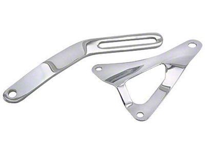 1965-1973 Mustang Chrome Alternator Bracket Set, 289/302 V8