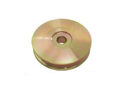 1965-1973 Mustang Hi-Po Alternator Pulley with Correct Yellow Steel Finish