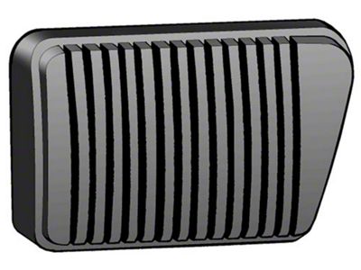 1965-1973 Mustang Manual Drum Brake Pedal Pad for Manual Transmission