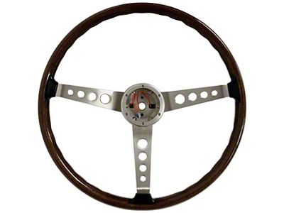 1965-1973 Shelby Mustang Walnut Wood Steering Wheel
