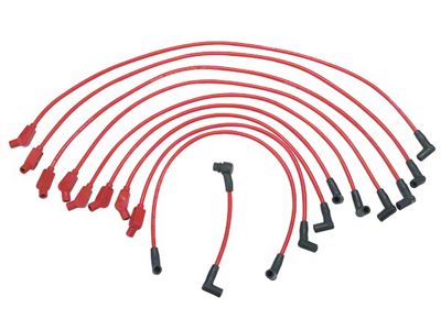 1965-1974 Corvette Spark Plug Wires Big Block Red Spiro-Pro Taylor