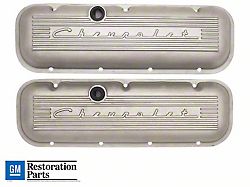 Valve Covers Big Block Aluminum Finned With Cast Finish (65-74 Corvette C2 & C3)