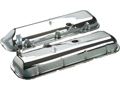 Valve Covers, Chrome, Big Block, 1965-1974