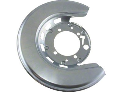 Corvette Brake Caliper Shield, Left, Rear, 1965-1975