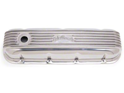 1965-1976 Chevy Late Chevy 4185 Big Block Chevy Classic Aluminum Valve Cover Polished