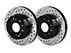 Promatrix Drilled and Slotted Rotors; Front and Rear (65-82 Corvette C2 & C3)