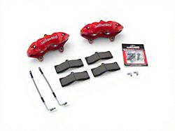 Caliper Set, Aluminum, Red, Wilwood, 1965-1982 