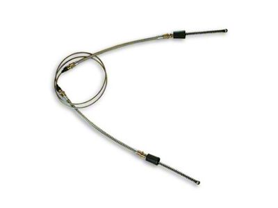 1965-1982 Corvette Parking Brake Cable Rear Stainless Steel