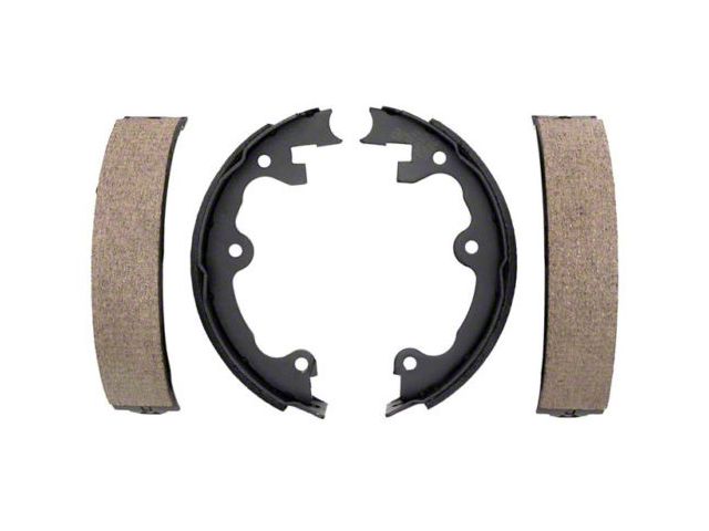 1965-1982 Corvette Parking Brake Shoes Bonded Linings