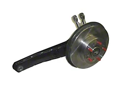 Trailing Arm with Wheel Bearing Assembly and Rotor; Passenger Side (65-82 Corvette C2 & C3)