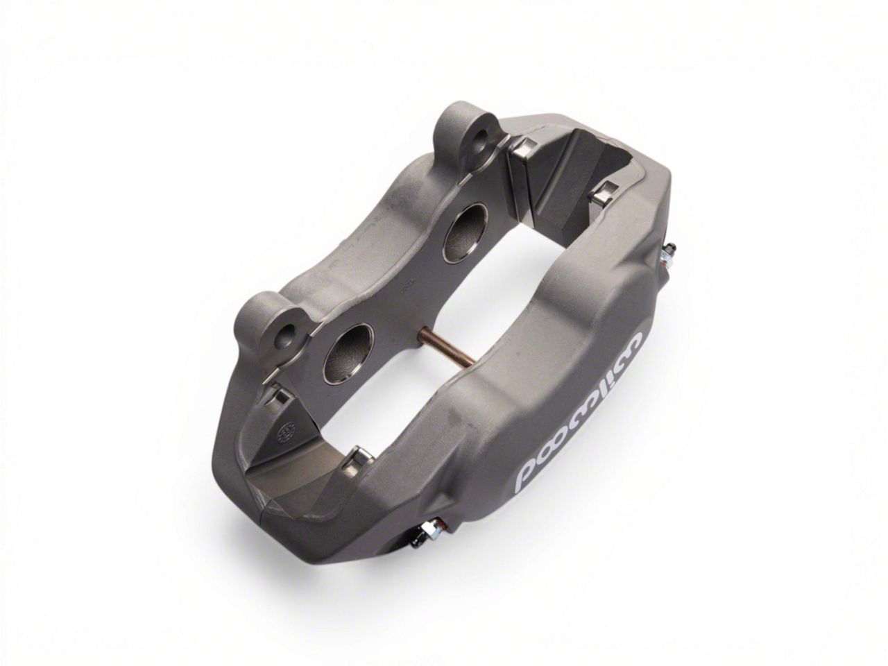 Wilwood Ecklers D8-4 4-Piston Front and Rear Brake Calipers; Gray