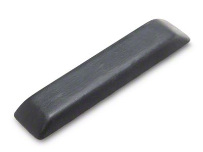 1965-66 Falcon and Comet Armrest Pad, 9-1/2, Black