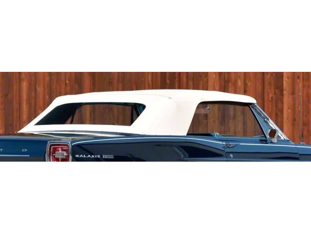 1965-66 Ford Galaxie Convertible Top, With Glass Rear Window