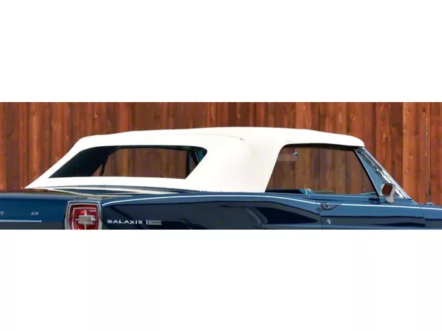 1965-66 Ford Galaxie Convertible Top, With Glass Rear Window