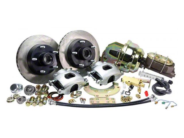 1965-67 Ford F-100 Power Front Disc Brake Kit, MP Legend Series (2WD F-100)