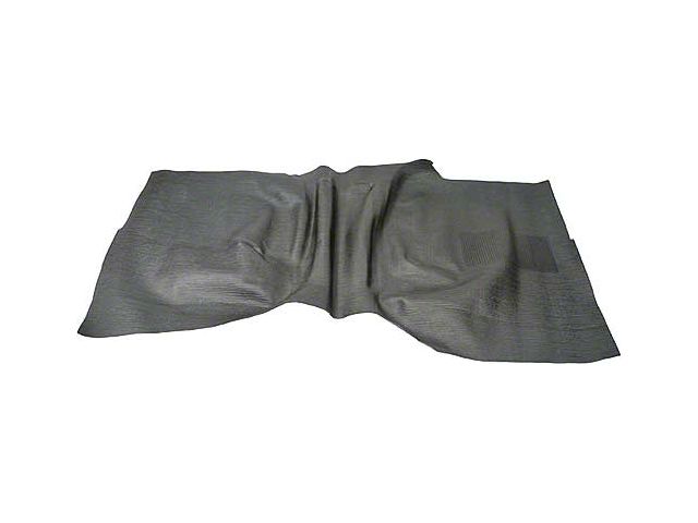 1965-72 Ford Pickup Floor Mat, Rubber, Black, Floor Shift With 8 Hump