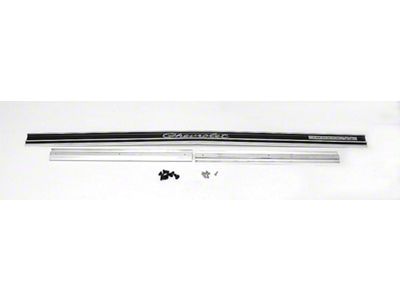 1965 Chevy Impala SS Rear Panel Molding Black