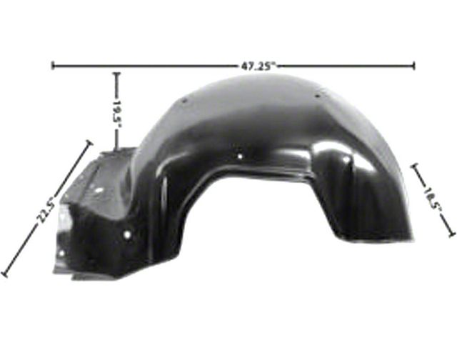 Inner Fender, Right Front, 1965