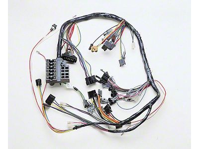 1965 Corvette Dash Wiring Harness With Back-Up Lights Show Quality