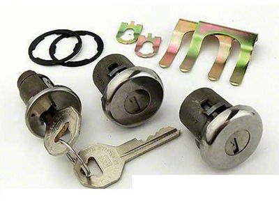 1965 Corvette Ignition And Door Lock Kit With Original Keys Concours Correct