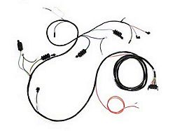 1965 Corvette Rear Body And Lights Wiring Harness Convertible With Back-Up Lights Show Quality (Sting Ray Convertible)
