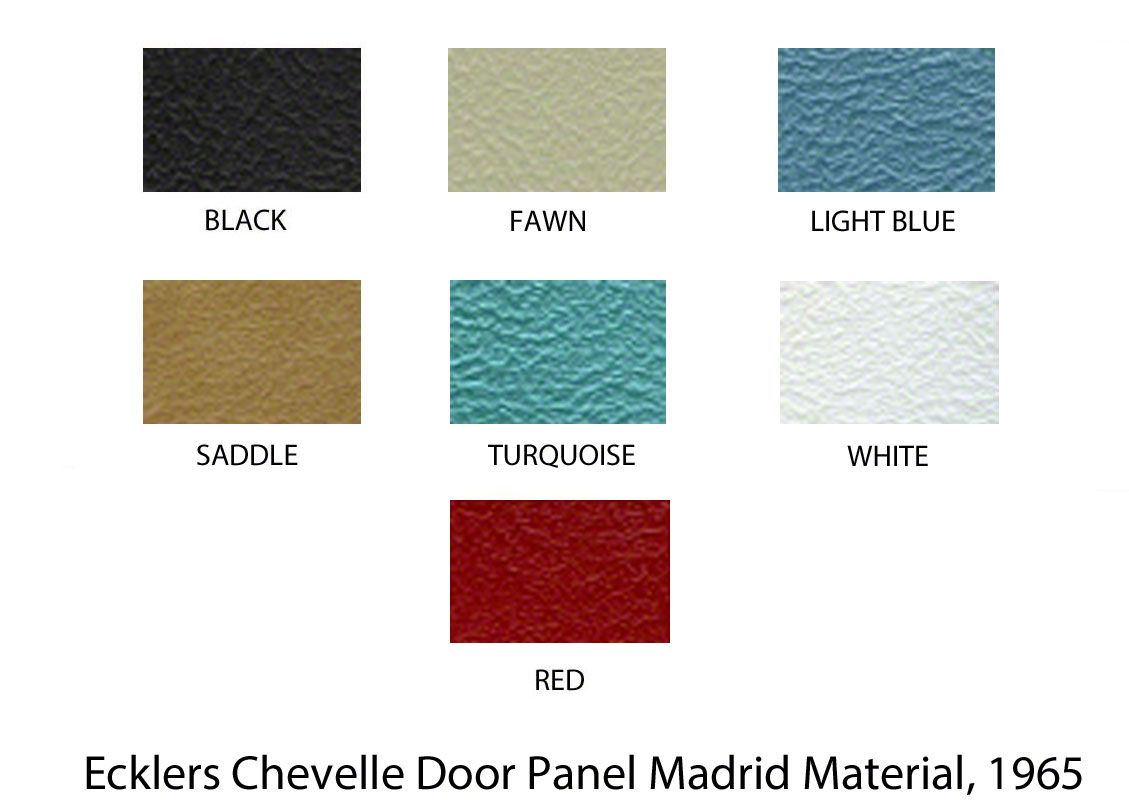 Ecklers 1965 Distinctive Industries Chevelle Door Panels