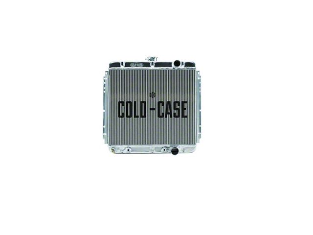 1965 Fairlane Cold Case Aluminum Radiator, Big 2-Row, Manual Transmission 289 & 302
