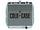 1965 Fairlane Cold Case Performance Aluminum Radiator, Big 2 Row, Standard Transmission 289 & 302