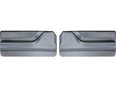 1965 Ford Thunderbird Door Trim Panels, Black, For Landau