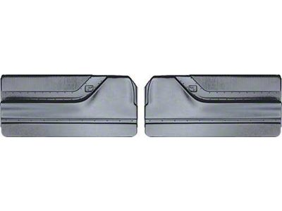 1965 Ford Thunderbird Door Trim Panels, Black, For Landau