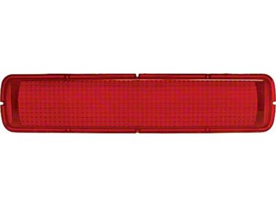 1965 Ford Thunderbird Tail Light Lens, Red, With FoMoCo logo, Right Or Left