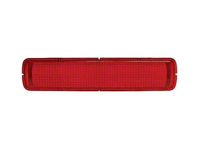 1965 Ford Thunderbird Tail Light Lens, Red, With FoMoCo logo, Right Or Left