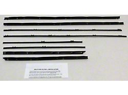 1965 GTO & LeMans Convertible Window Felt Kit - Replacement Style