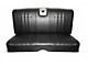 1965 Impala Standard 2 Door Hard Top Rear Bench Cover Only