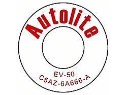 PCV Plastic Ring - High Performance 289 - Comet & Montego (65-68 Comet)