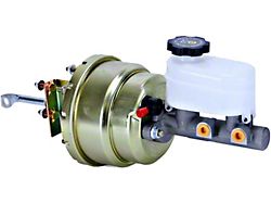 7-Inch Dual Diaphragm Power Booster Conversion Kit; 1-Inch Bore (64-66 Mustang w/ Automatic Transmission)