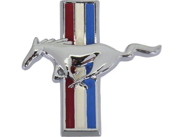 Glove Box Door Emblem/ 65 Mustang