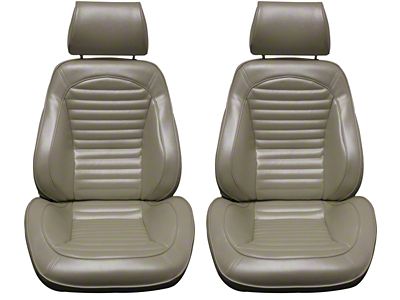 1965 Mustang Disctinctive Industries Standard Interior Touring II Front Bucket Seats, Pair