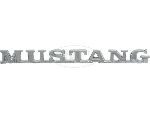 1965 Mustang Fender Emblem