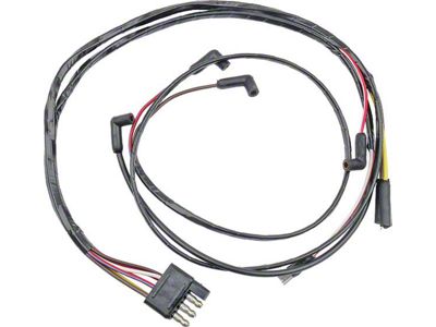 1965 Mustang Firewall to Engine Gauge Feed, 6-Cylinder with Warning Lights
